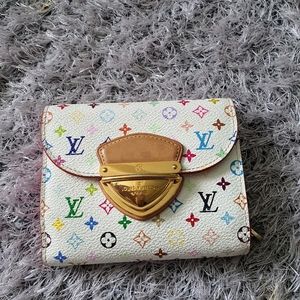 LV Litchi Koala Portofeuil Multicolor